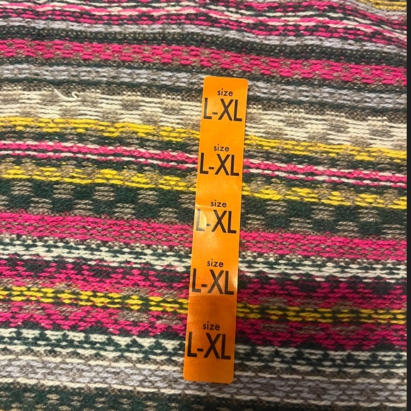 Zara wool blend rustic multicolored whimsical jacquard V-neck sweater vest NWT - Picture 3 of 9